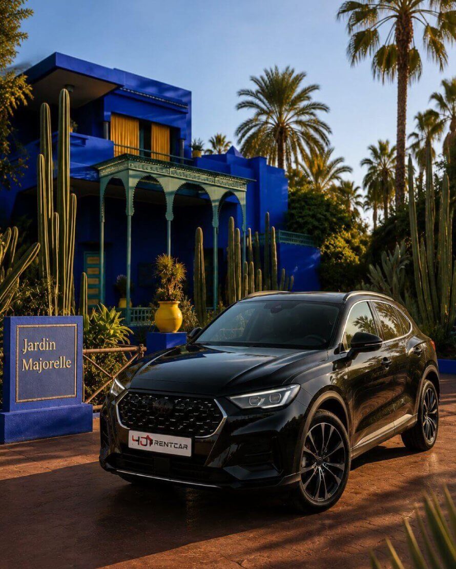 Location de voiture dans les principaux quartiers de Marrakech